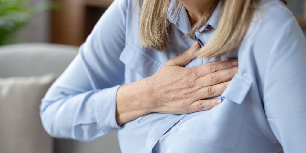 Physical symptoms of anxiety
